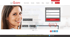 Desktop Screenshot of donquijote.com